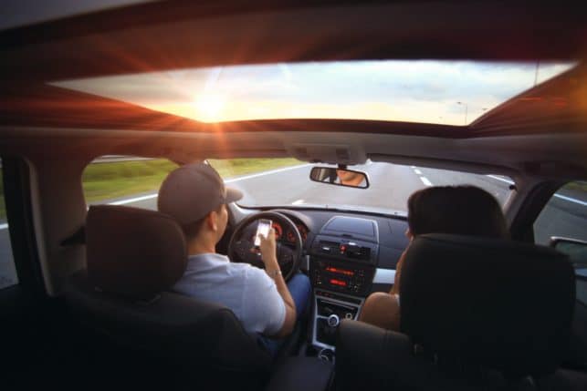 textpic text while driving