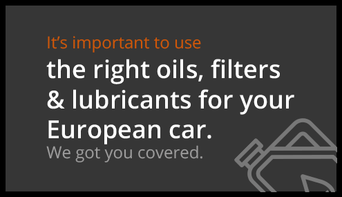 Right Oil, Filters for European Cars
